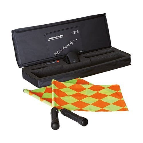 ErvoCom Referee Paging System - Electronic Flags set with protective case