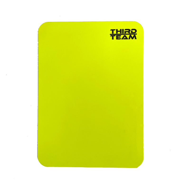 Third Team Professional Yellow Card