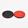 b+d black and red referee flip coin